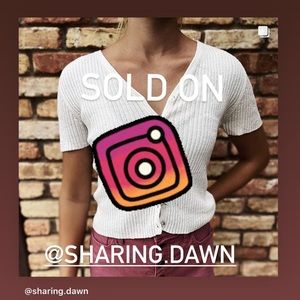 VINTAGE NorthCrest Cropped Button Down